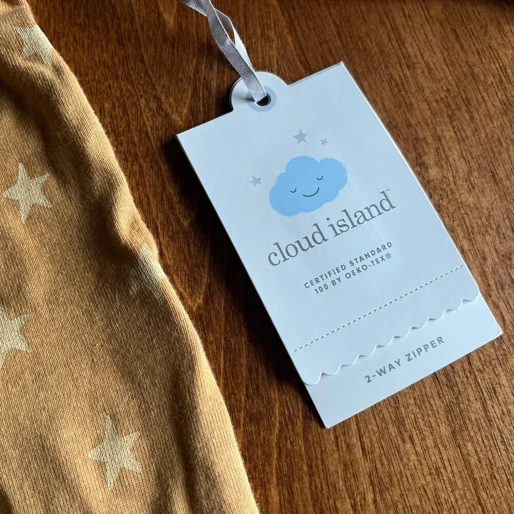 Cloud Island star one-piece NB-0M NWT